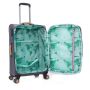 Valise souple 355 Extensible 67 cm Gris foncé