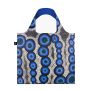 Sac shopping pliable avec pochette zip 50cm Kirsten Nangala Egan Water Dreaming Blue