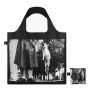 Sac shopping pliable avec pochette zip 50cm Elliott Erwitt Saut du chien