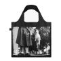 Sac shopping pliable avec pochette zip 50cm Elliott Erwitt Saut du chien