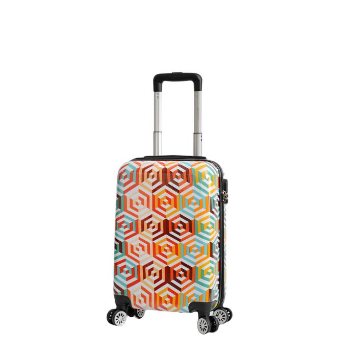 Valise cabine rigide 36820G 55 cm Geo'Cubs