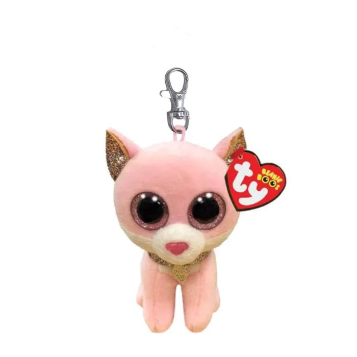 Porte-clés peluche Beanie boo's 8.5 cm Fiona le chat