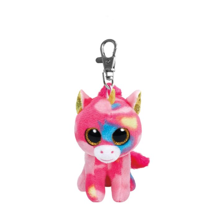 Porte-clés peluche Beanie boo's 9 cm Fantasia la licorne