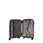 Valise cabine rigide 26820B 55 cm Papillon rose