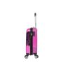 Valise cabine rigide 26820B 55 cm Papillon rose