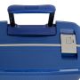 Valise cabine rigide 37103 55 cm Bleu