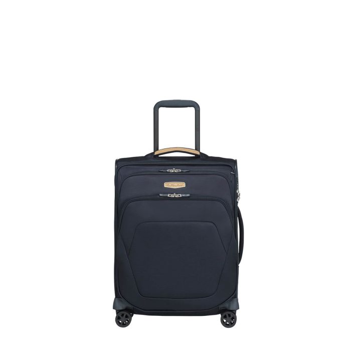 Valise cabine souple Spark SNG Eco Spinner 55 cm Bleu