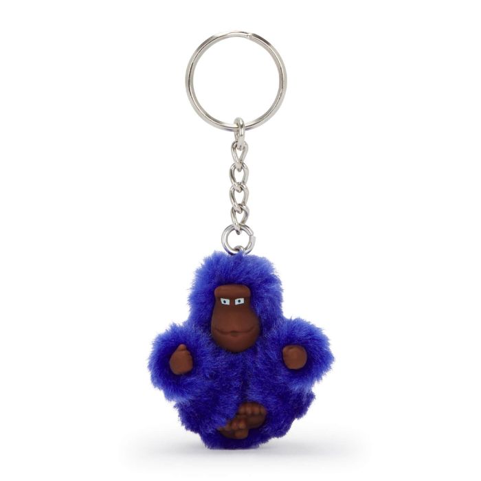 Porte-clés Monkey Clip 4,8 cm Electric Blue