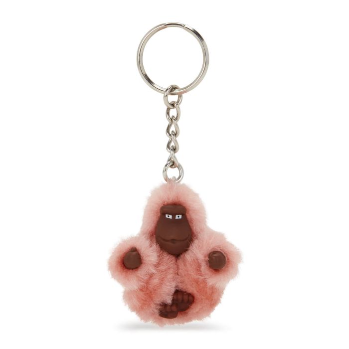 Porte-clés Monkey Clip 4,8 cm Pastel Blush