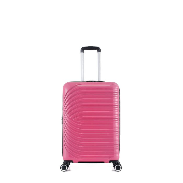 Valise cabine rigide 328 Extensible 55 cm Fuschia