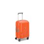 Valise cabine rigide extensible Clavel 55 cm Orange Tangerine