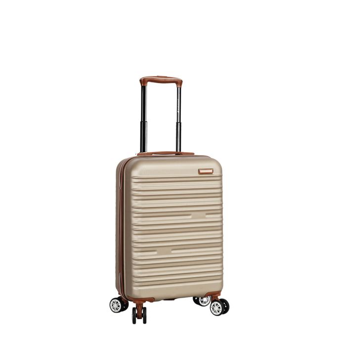 Valise cabine rigide 33803 55 cm Champagne