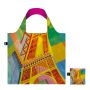 Sac shopping pliable avec pochette zip 50cm Tour Eiffel