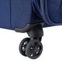 Valise cabine souple Brochant 3 Extensible 55 cm Bleu Outremer