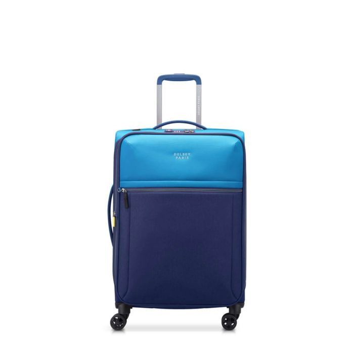 Valise souple Brochant 3 Extensible 67 cm Bleu Outremer