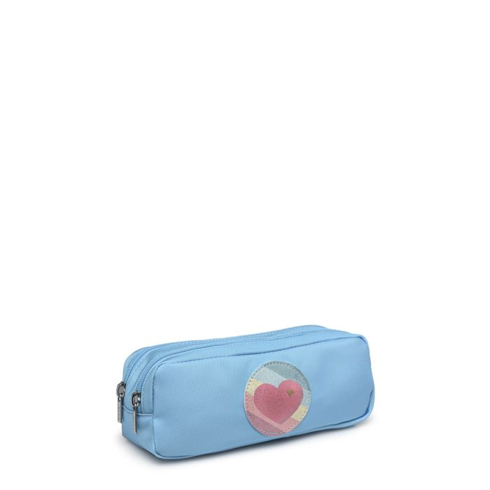 Trousse Double Rainbow Love 22 cm Bleu