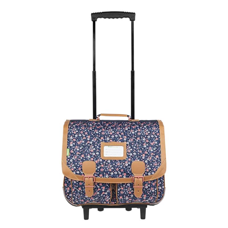 Cartable scolaire a roulettes Tann s Trolley 41 cm Ava Multicolore