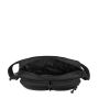 Sac bandoulière Double Cros 28 cm Black