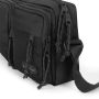 Sac bandoulière Double Cros 28 cm Black