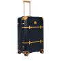 Valise rigide Bellagio 70.5 cm Bleu/Tabac