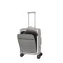 Valise cabine rigide Next 55 cm Argent