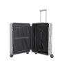 Valise rigide Next 67 cm Argent