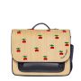 Cartable It Bag Midi 38cm Raffia Cherry