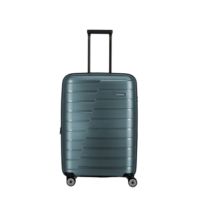 Valise rigide Air Base extensible 67 cm Bleu Glace