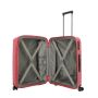 Valise rigide Mooby extensible 66 cm Rouge