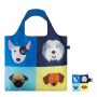 Sac shopping pliable avec pochette zip 50cm Dogs de Stephen Cheetham