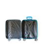 Valise cabine rigide Summer Bicolore extensible 55 cm Orange Blue