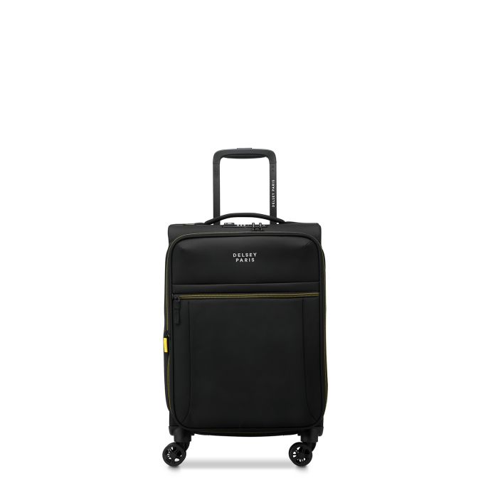 Valise cabine souple Brochant 3 Extensible 55 cm Noir Profond