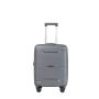 Valise cabine rigide extensible Haree 55 cm Pearly grey