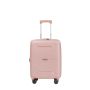 Valise cabine rigide extensible Haree 55 cm Pearly pink