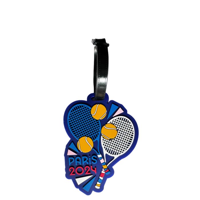 Porte-adresse JO 2024 11cm Tennis