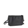 Sac bandoulière Emma 24 cm Creased Black