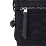 Sac bandoulière Emma 24 cm New Quilt Black