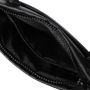 Sac bandoulière Leonce 21,5 cm Creased Black