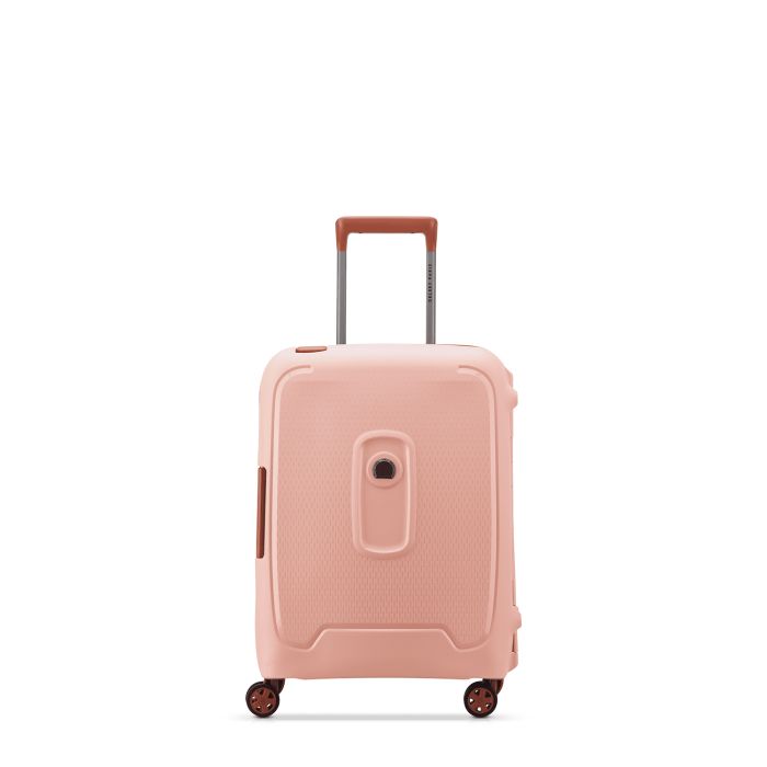 Valise cabine rigide Moncey Slim 55 cm Rose