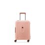 Valise cabine rigide Moncey Slim 55 cm Rose