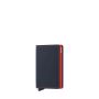 Porte-cartes Slimwallet Matte anti-RFID 10.2 cm Nightblue/Orange