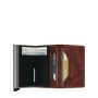 Porte-cartes Slimwallet Vintage anti-RFID 10.2 cm Brown