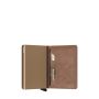 Porte-cartes Slimwallet Vintage anti-RFID 10.2 cm Taupe