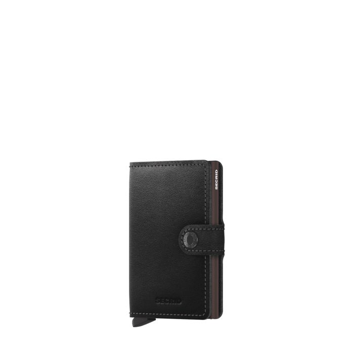 Porte-cartes Miniwallet Original anti-RFID 10.2 cm Black/Brown