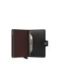 Porte-cartes Miniwallet Original anti-RFID 10.2 cm Black/Brown