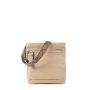 Sac bandoulière Leonce 21,5 cm Creased Safary Beige