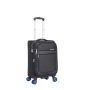 Valise cabine souple 48203 Extensible 55 cm Black