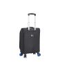 Valise cabine souple 48203 Extensible 55 cm Black