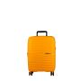 Valise cabine rigide extensible Xwave 55 cm Jaune