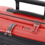 Valise cabine rigide Mooby 55 cm Rouge